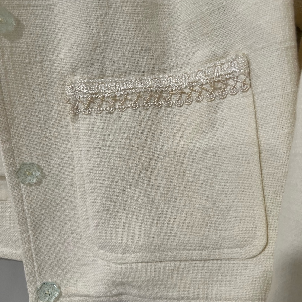 Boden Cropped Cotton Jacket 8 - Picture 7 of 9
